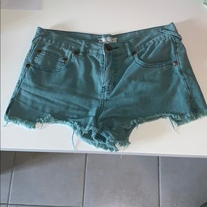 Free People Denim Shorts